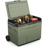 Klarstein PolarForce 30-Liter-Kühlbox – Elektrische Kompressor-Kühlbox mit LCD-Bedienfeld, -20°C bis 20°C, ECO-Modus, Batteriewächter, Räder und Griffe, Ideal für Camping und Road-Trips, Gefrierbox