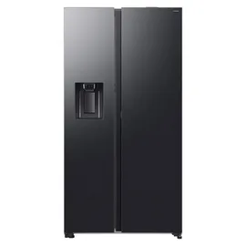 Samsung RS80F66KBFEF Side-by-Side (635 l, 1784 mm hoch, Schwarz)