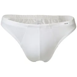 HOM Herren Comfort Micro Brief - Classic, Slip, Unterwäsche, einfarbig Weiß XL