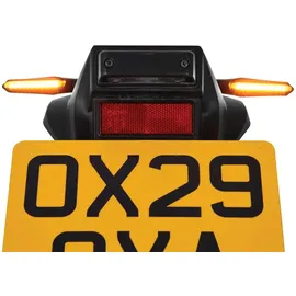 Oxford Nightrider Blinker für Motorräder Schwarz