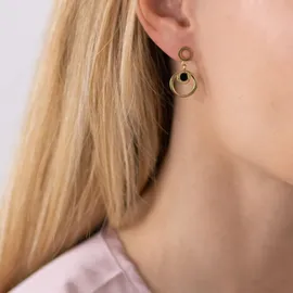 AILORIA Ohrhänger AXELLE gold Edelstahl onesize