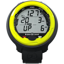 aqualung gmbh Aqualung Unisex-Adult I100 Dekompressionstauchcomputer, Gelb, Standard Size
