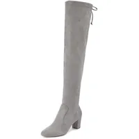 LASCANA Overknees Damen Hellgrau 41