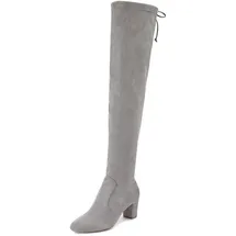 LASCANA Overknees Damen Hellgrau 41