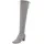 LASCANA Overknees Damen Hellgrau 41