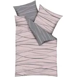Traumschlaf Bibermotion Gestreift Rosa 240 x 220 cm + 2 x 80 x 80 cm