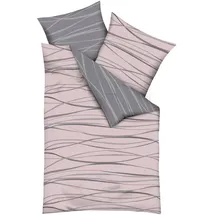 Traumschlaf Bibermotion Gestreift Rosa 240 x 220 cm + 2 x 80 x 80 cm