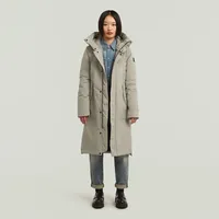 G-Star Vodan 2.0 Long Jacke - Elephant Skin - L