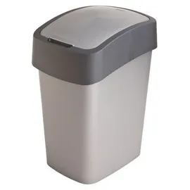 Curver Flip Bin 10 l silber/graphit