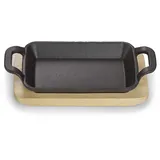 Echtwerk Auflaufform Schwarz Ø 10x2.5x17 cm