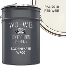 WO-WE Betonfarbe W700 Weiß seidenglänzend 20 l