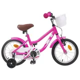 vidaXL Kinderfahrrad 16 Zoll rosa