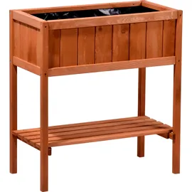 Dobar Hochbeet 76 x 40 x 80 cm Braun