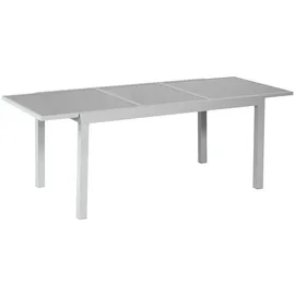 Merxx Ausziehtisch 220 x 90 x 75 cm grau