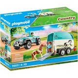 Playmobil Country PKW mit Ponyanhänger 70511