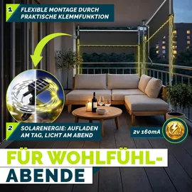 tillvex Klemmmarkise 400 cm grau