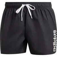 Adidas Essentials Logo CLX Badeshorts Black / White M