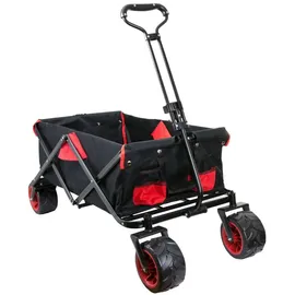 Grafner Bollerwagen Offroad schwarz/rot