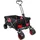 Grafner Bollerwagen Offroad schwarz/rot