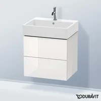 Duravit L-Cube Waschtischunterschrank, 2 Auszüge, LC627508585,