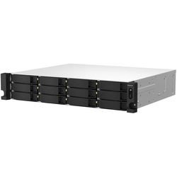QNAP TurboStation TS-1264U-RP-8G 12 Einschübe NAS-Server Leergehäuse (TS-1264U-RP-8G)