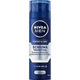 NIVEA Protect & Care Schiuma Protettiva Rasier-Mousse Männer 200 ml