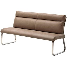 Livetastic Sitzbank - Antiklook Sand, Metall, Textil, 160x98x70 cm, Esszimmer, Bänke, Sitzbänke