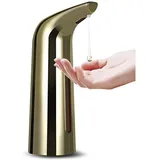 400 ml Gold Automatischer Seifenspender Infrarot Freihändiger berührungsloser Seifenspender Spülmittel Lotion Gel Shampoo Kammer