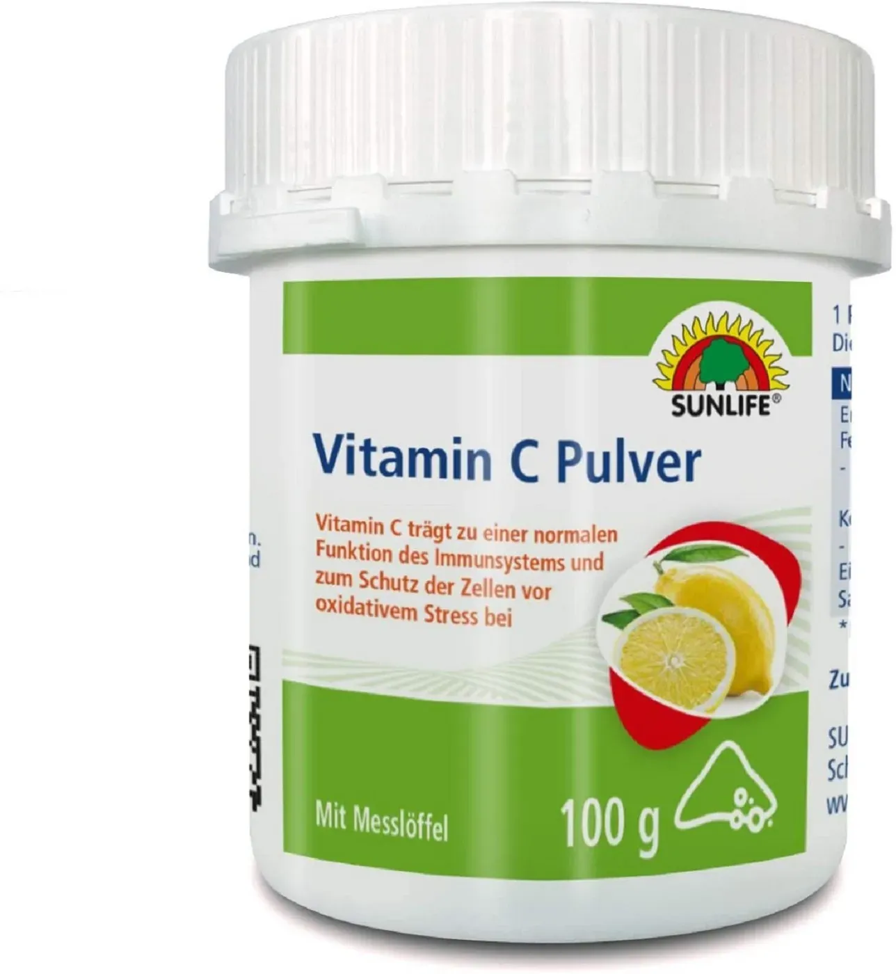 Sunlife Vitamin C Pulver 100g