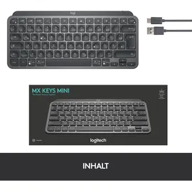 Logitech MX Keys Mini DE grafit