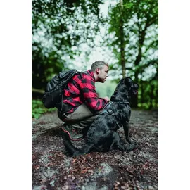 Hunter Maldon Up Hundegeschirr Petrol/Grau M-L