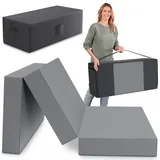 eloneo Klappmatratze 140 x 195 x 15 cm H2 Polyester 1 St
