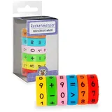 Trendhaus 968401 - Classroom Champions Rechenmeister, ca. Ø 3 x 6 cm, Mathe Fidget Spinner, magnetische Rechenrolle, Lernspielzeug