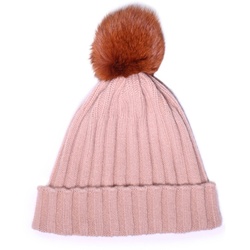 Tumelo Kaschmir Mütze, edle Cashmere Bommelmütze Mützen & Caps   