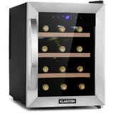 Weinkühlschrank 1 Zone Wein Flaschenkühlschrank 12 Weinflaschen Kühlschrank
