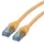 Roline Patchkabel Cat.6A UTP, Component Level, LSOH, gelb, 0,3 (M)