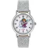 Prinzessin Lillifee 2100473 Kunstledergehäuse Silber Armbanduhr Silber