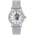 Prinzessin Lillifee 2100473 Kunstledergehäuse Silber Armbanduhr Silber