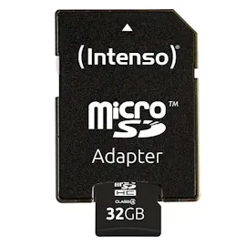 Intenso microSD Class 4 + SD-Adapter 32 GB