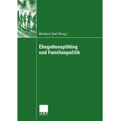 Ehegattensplitting und Familienpolitik, Fachbücher
