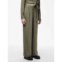 Pieces PCPIA HW WIDE PANTS Schlupfhose Grün L