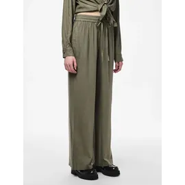 Pieces PCPIA HW WIDE PANTS Schlupfhose Grün L