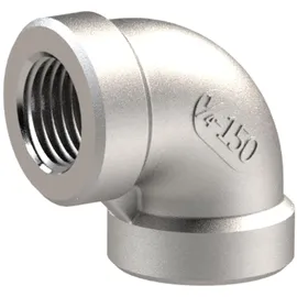 Riegler Winkelstück 90°, innen/innen, Rp 1/2, Edelstahl 1.4408
