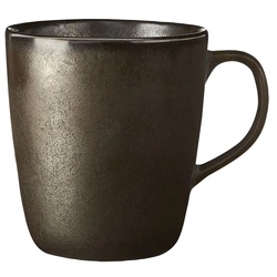 Tasse AIDA RAW „Metallic Brown“ Trinkgefäße Gr. x 10 cm, 350 ml, 6 tlg., braun (metallic brown) Kaffeetasse Tasse Kaffeebecher und Kaffeetassen 35 cl, 6-teilig
