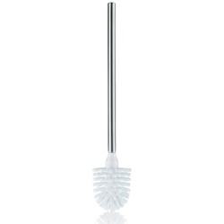 Wc-Bürste-Edelstahl Griff La Brosse PET-Kunststoff weiß Matt 42,5cm 8cmØ