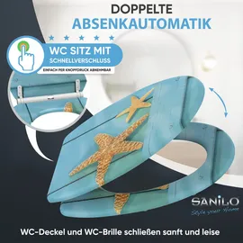 Sanilo WC-Sitz Starfish Beige