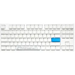 DUCKY One 2 RGB TKL PBT weiß, LEDs RGB, MX RGB BROWN, DE