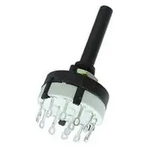 Alpha Industries PEREL - 8404-3C Drehschalter, 3-Polig, 4 Positionen 139753