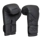 Joya Fight Gear JOYA Kickbox Handschuhe Essentials - Schwarz 10 oz - Hergestellt aus hochwertigem Kunstleder - Kampfsport Sparring Handschuhe - Muay Thai Kickboxen - Boxhandschuhe - Punchinghandschuhe Joya Fight Gear