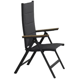 Siena Garden Tesoro Klappsessel 59 x 68 x 110 cm grau